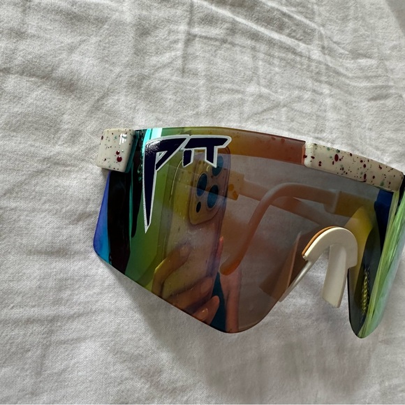 Pit viper sunglasses white speckle - Picture 3 of 4